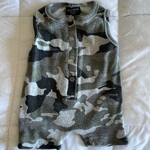 Little Bipsy Camo Romper